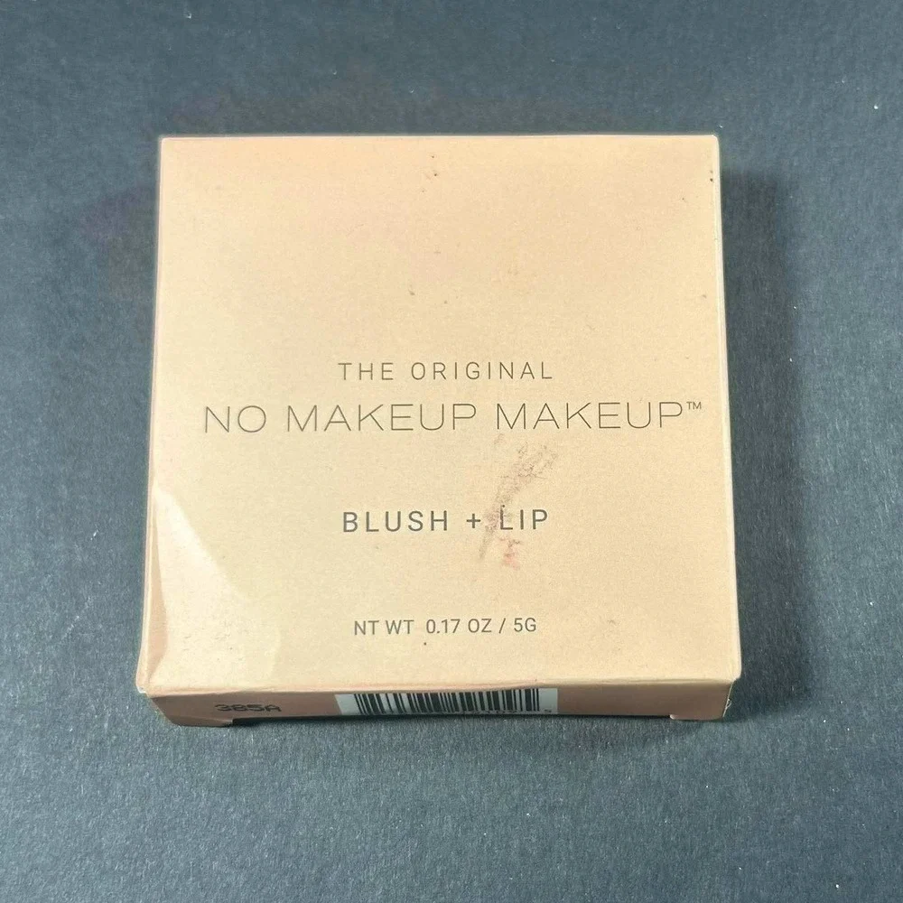 No Makeup Makeup Blush + Lip Pink Cream Balm Compact 0.17oz